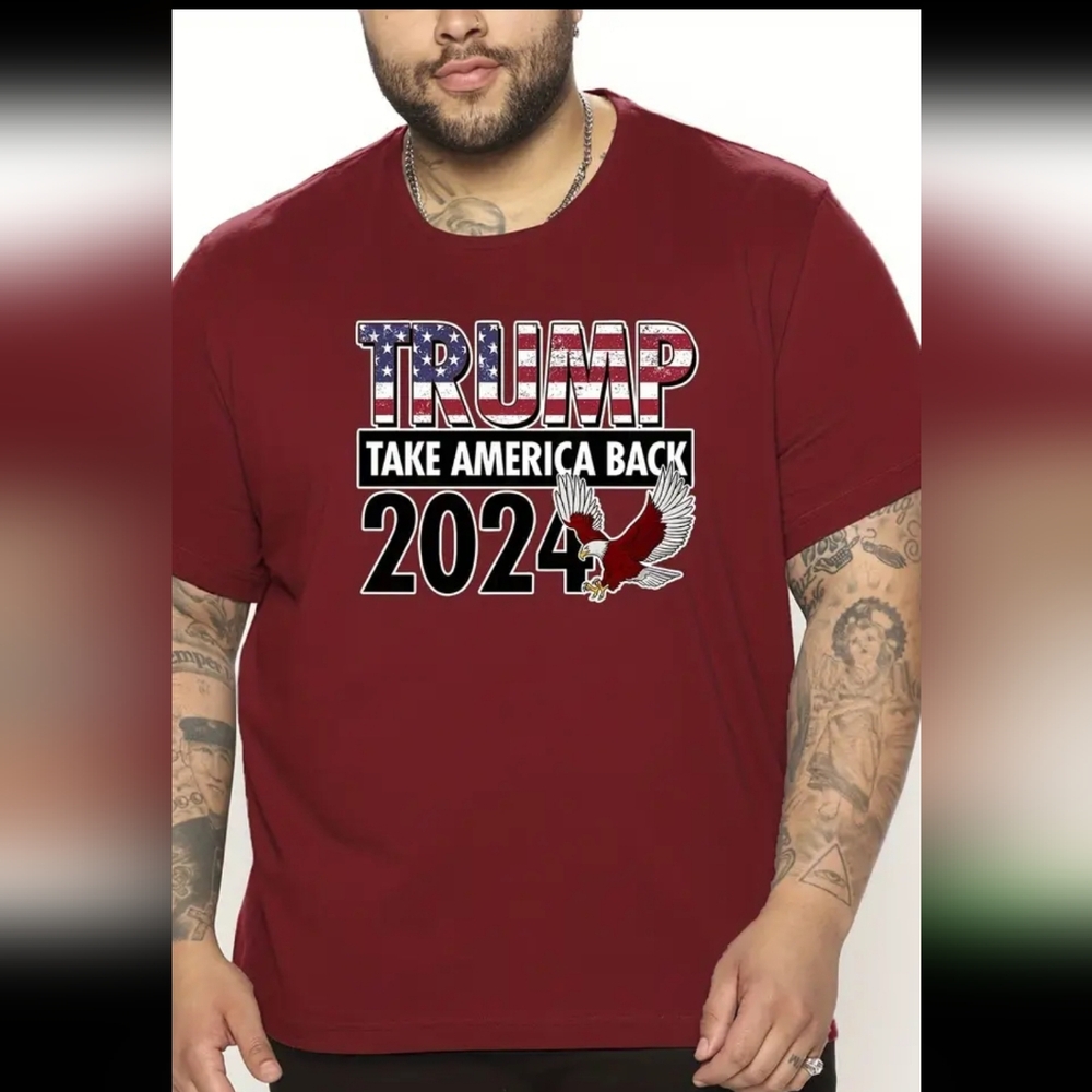 Trump TAB mens big & tall Tee! SZ. 5X